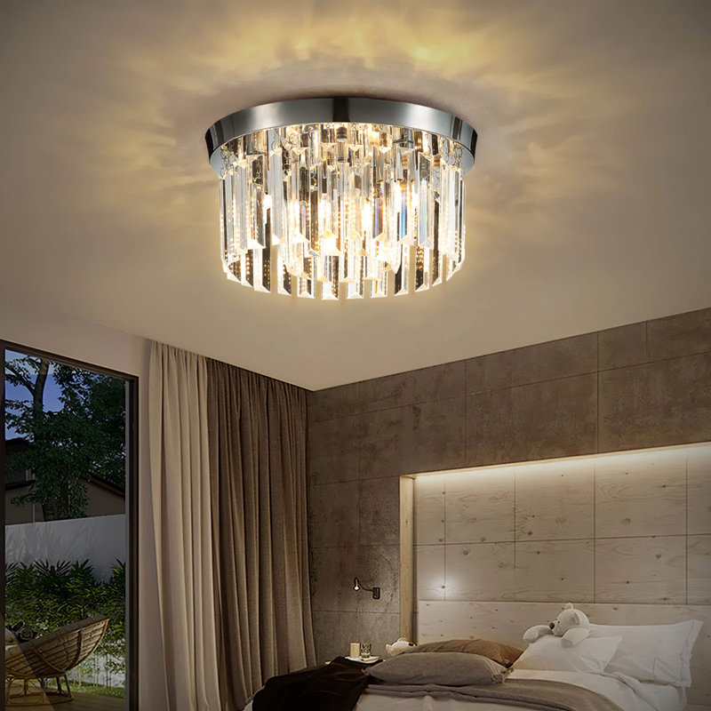 Crystal Flush mount Ceiling Light