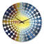 Horloge murale abstraite Schumann Resonances Waveform Spectrum III - Formes abstraites-101238807