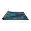 Tapis bleu/mauve/gris à tissage électrique-1200430953