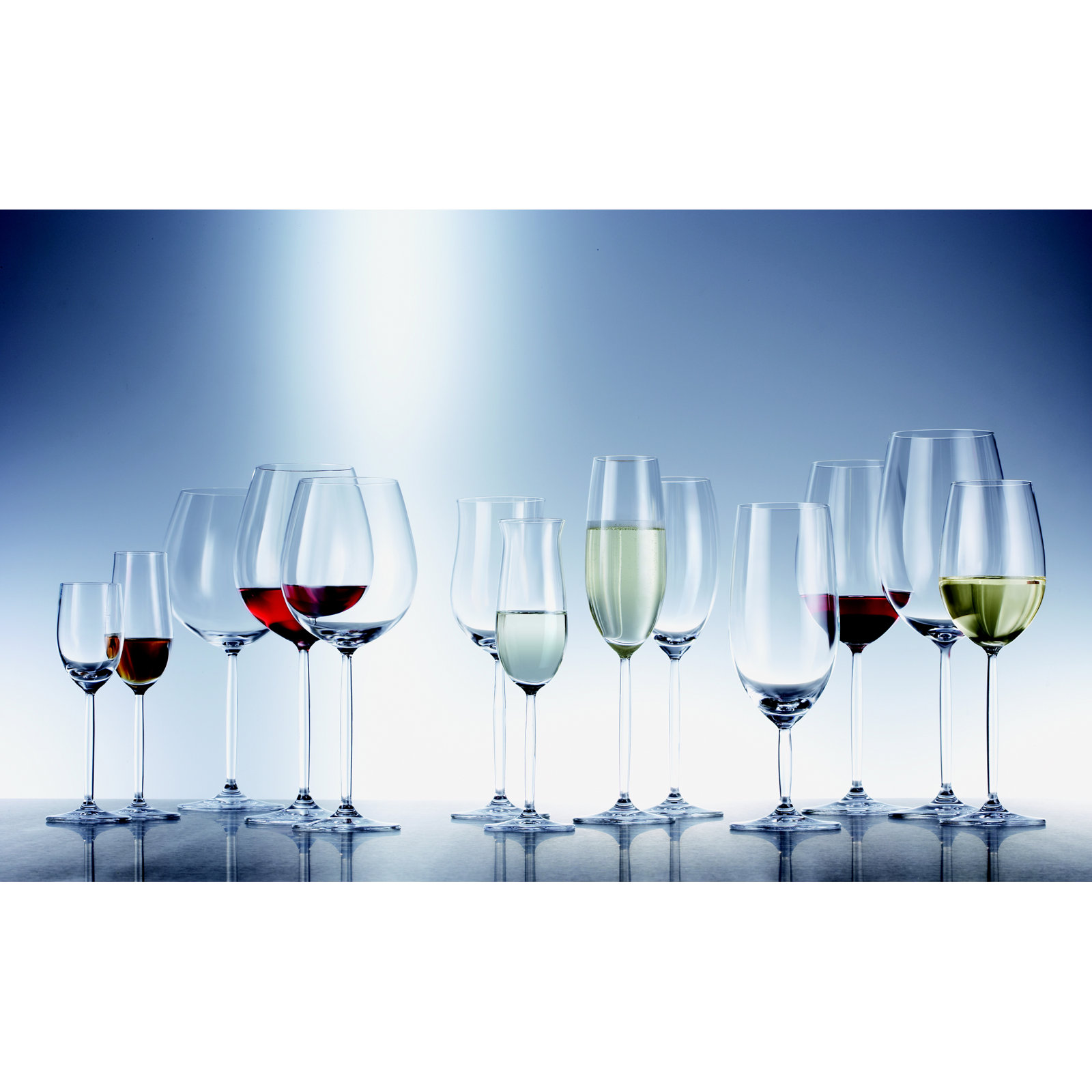 Diva Crystal Champagne Flute