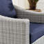 Fauteuil d'extérieur en rotin Conway-821940994