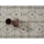 Tapis beige et brun à motif géométrique Alejoa-1029875467