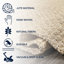 Brodyn Hand Woven Boucle Chunky Jute Ivory Rug-1880465392