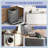 Pull Out Trash Can Under Cabinet for 7–11 Gallons Trash Can, No Bin
