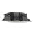 Tamara Transitional Black Throw Pillow
