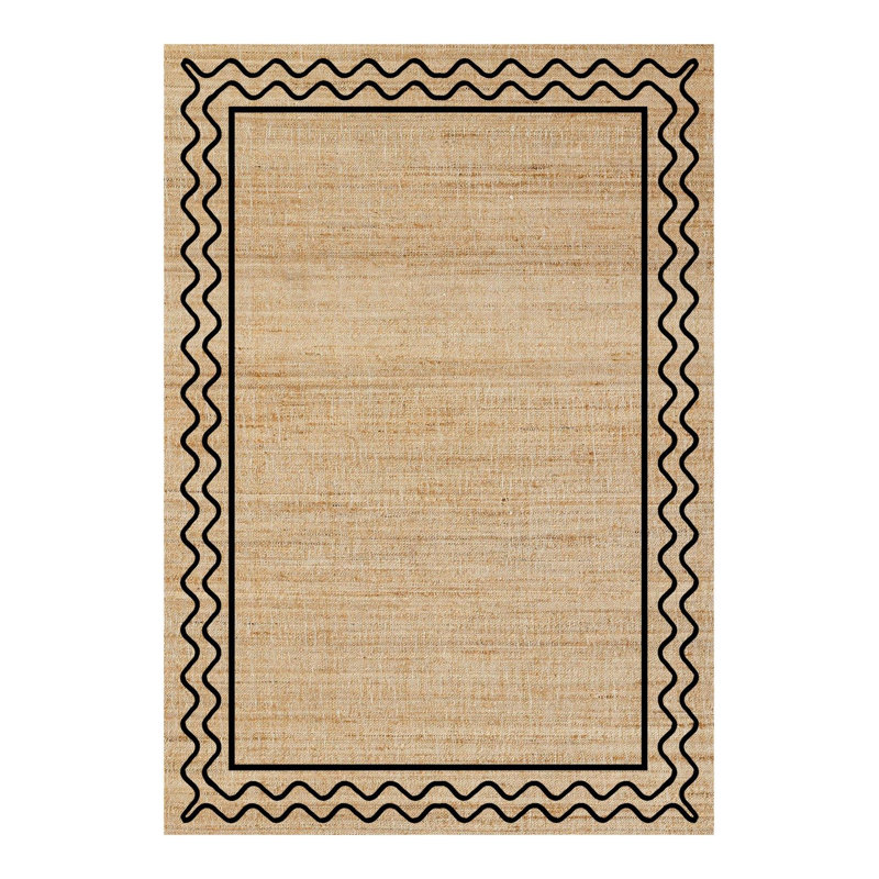 Tapis Jutte avec envers antidérapant, Rectangle 5 pi 3 po x 7 pi 6 po
