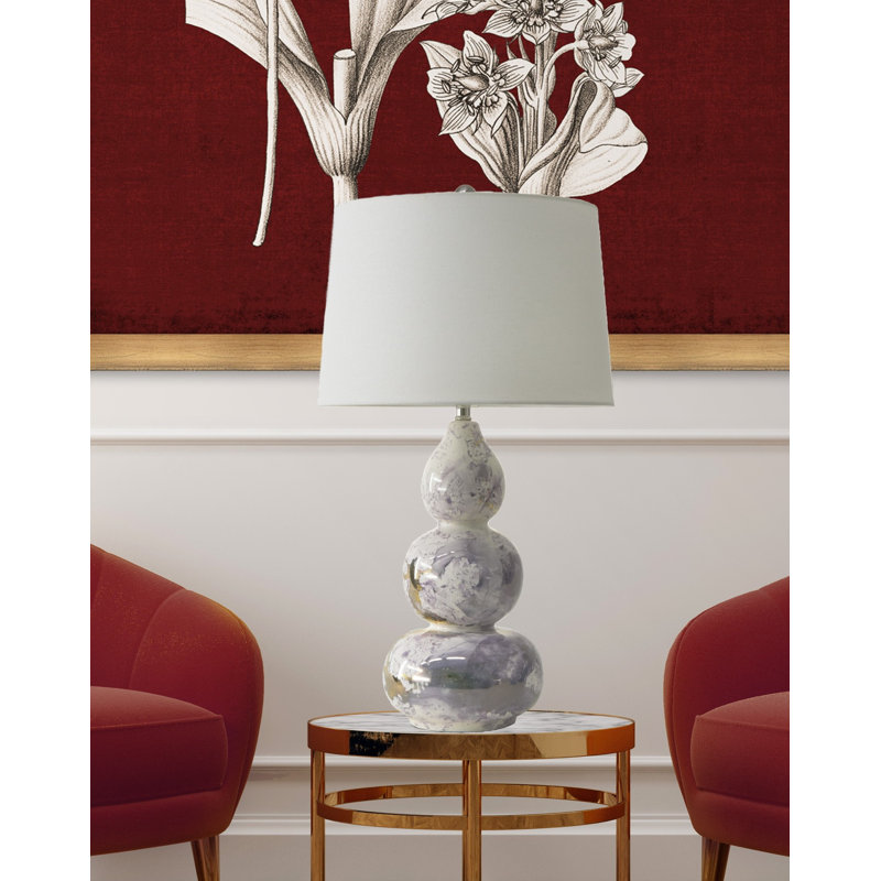 Lampe de table 31 po Triple Gourd