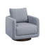 Chaise de salon moderne pivotante rembourrée 1pc-873921765