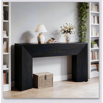 Sleek Side Table,Wooden Sofa Table,Modern Style Console Table