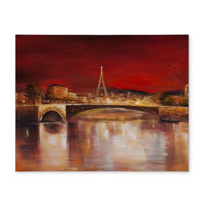 Paris by Red Dawn Brown Polyester Placemat - Home Decor