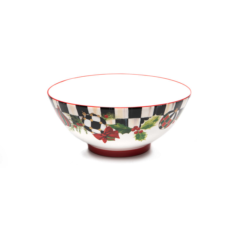 Courtly Check® Deck The Halls Serving Bowl
