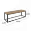 Outdoor Bench, 2-Person Garden Bench