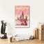 «Moscow» par Omar Escalante, art mural sur toile