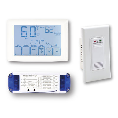 ENSEMBLE DE THERMOSTATEURS HF, AVEC THERMOSTATE PROG BP, E HEAT Relay & HP Relay