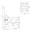 Chariot pliable pliable Minimeetall