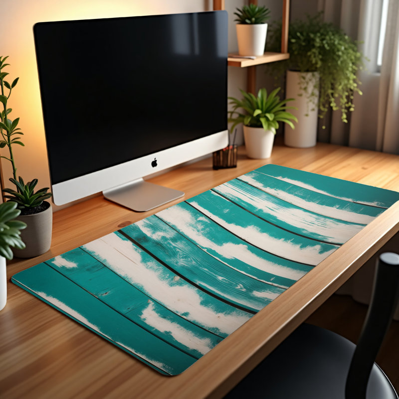 Polyester Desk Pad, 31.5x15.5