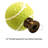 Tennis Ball Lamp Finial