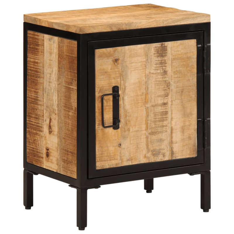 Aerius 40cm W Iron Bedside Table