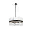 Luminaire suspendu rond en cristal Athol 12 pouces noir-944672042-1033408596-1033430242