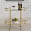Birch Lane™ Chester Gold Bar Cart