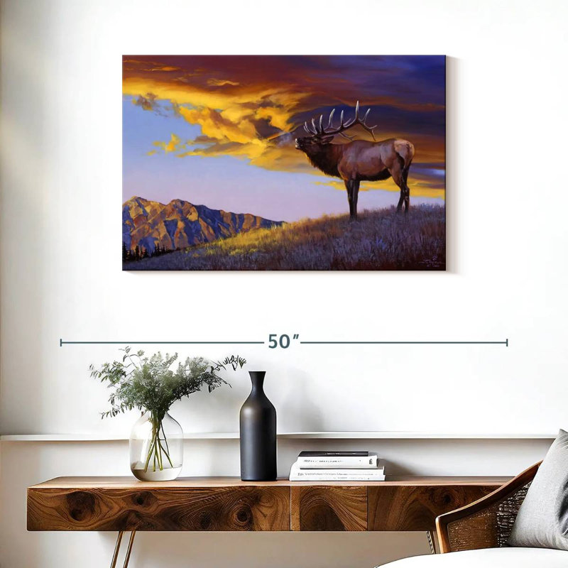 Brampt Reveille, 24" H x 36" W