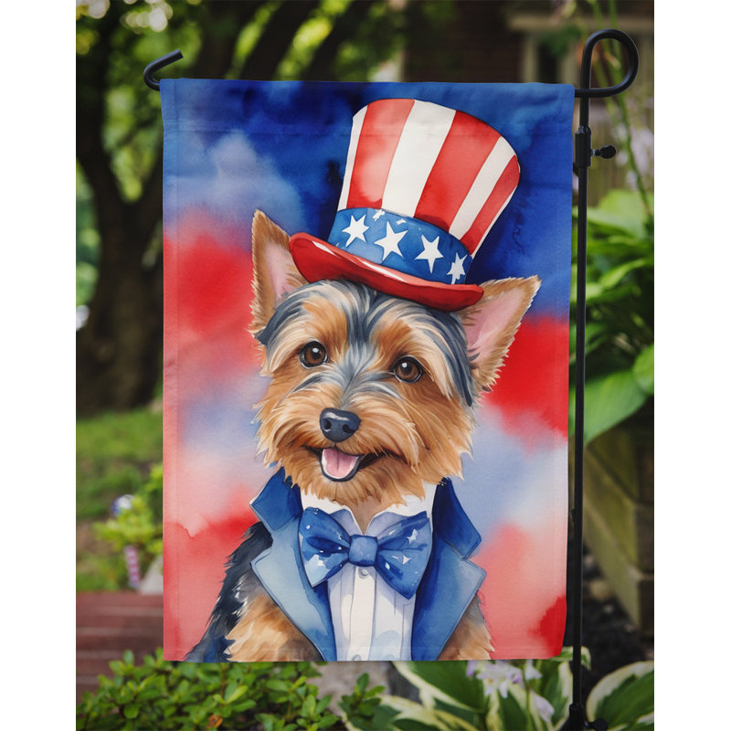 Drapeau patriotique du jardin américain, Terrier australien