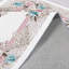Tapis tissé de qualité supérieure (1,6 x 2,6 pieds), 100% polyester, d'une hauteur de poils de 0,3 po | Pois antibactérien antidérapant en PVC | Lavable à la machine, impression numérique 3D | Idéal pour le salon, la chambre à coucher et le vesti
