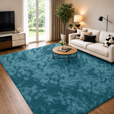 Soft Fluffy Living Room Large Area Rug
