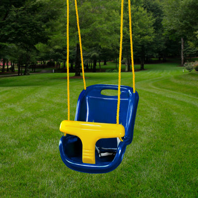Plastic Bucket Swing with Rope