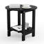 Table de bout ronde 18 po Adirondack pour terrasse en plastique / résine-114597162