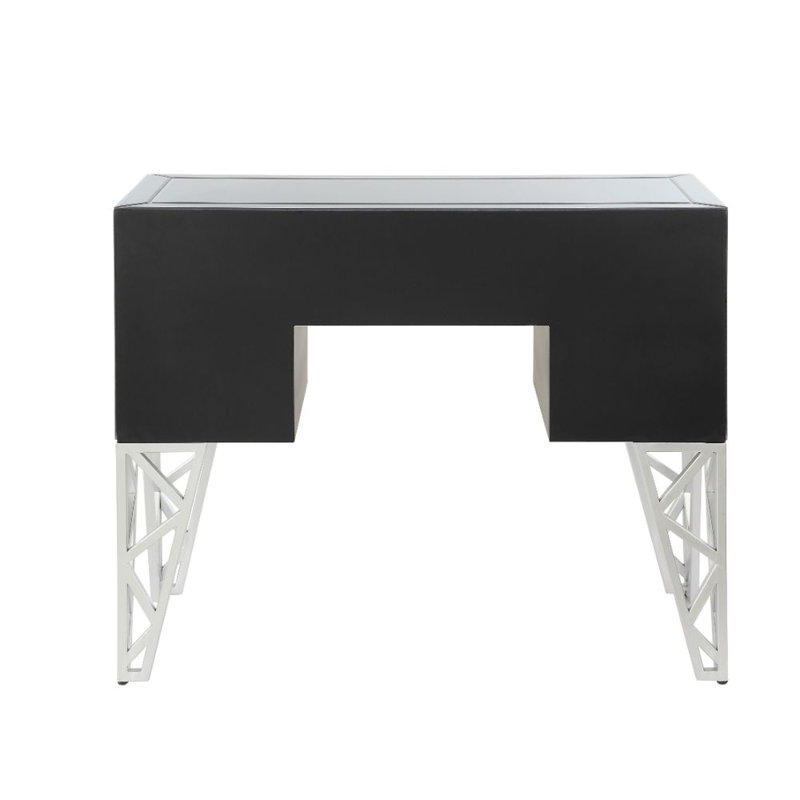 40'' Glass Top Console Table