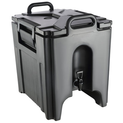 Beverage Dispenser - 10 Gallon - 16.5" W x 20.3" D x 22" H - Food-Grade - 1 Piece - 10 Gallon large capacity for family and commercial use