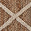 Alberta Geometric Handmade Flatweave Jute Brown/White Area Rug-224768596