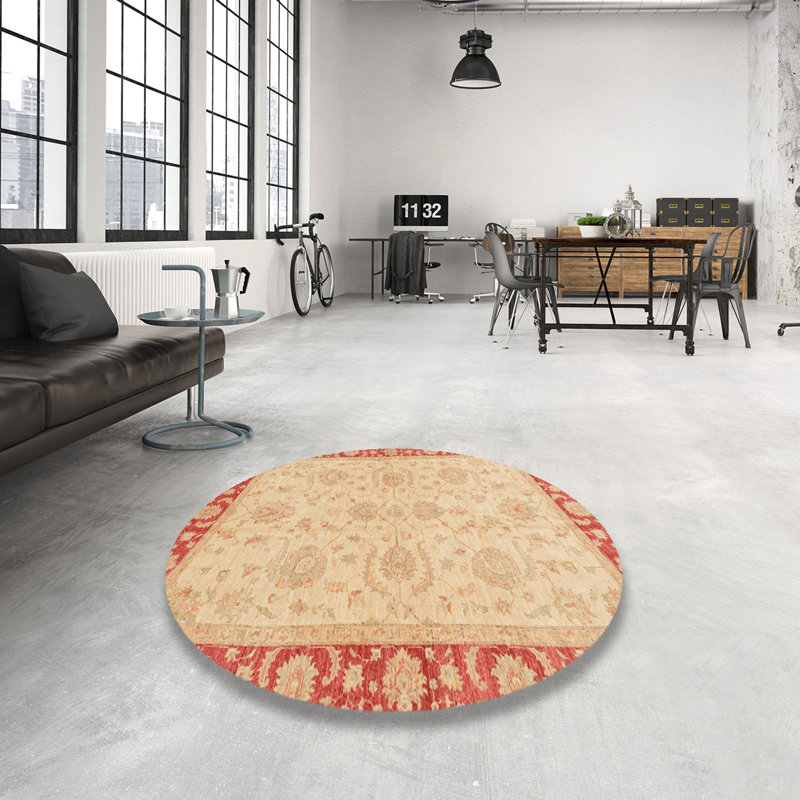 Abstract Indoor Rug, Round 3'