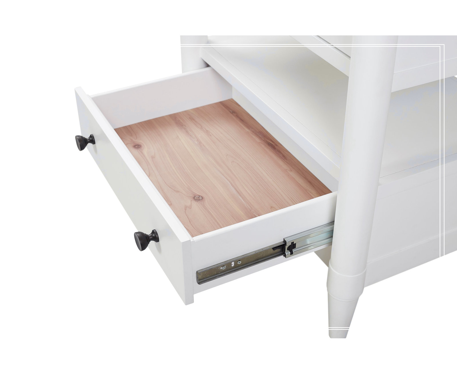 Dana Nightstand, White