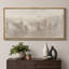 «Woodland Forest Landscape Misty Forest Soft Neutral Landscape Illustration Modern Large Large Canvas Art, art mural»-111666116-108480528-108480526