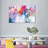 Lavender Flowers In My Hand by Amira Rahim - Wrapped Canvas Painting-332494265