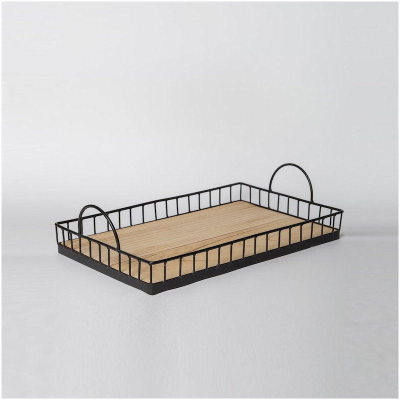 Shelbert Tray, 5" H x 14" W x 20" D