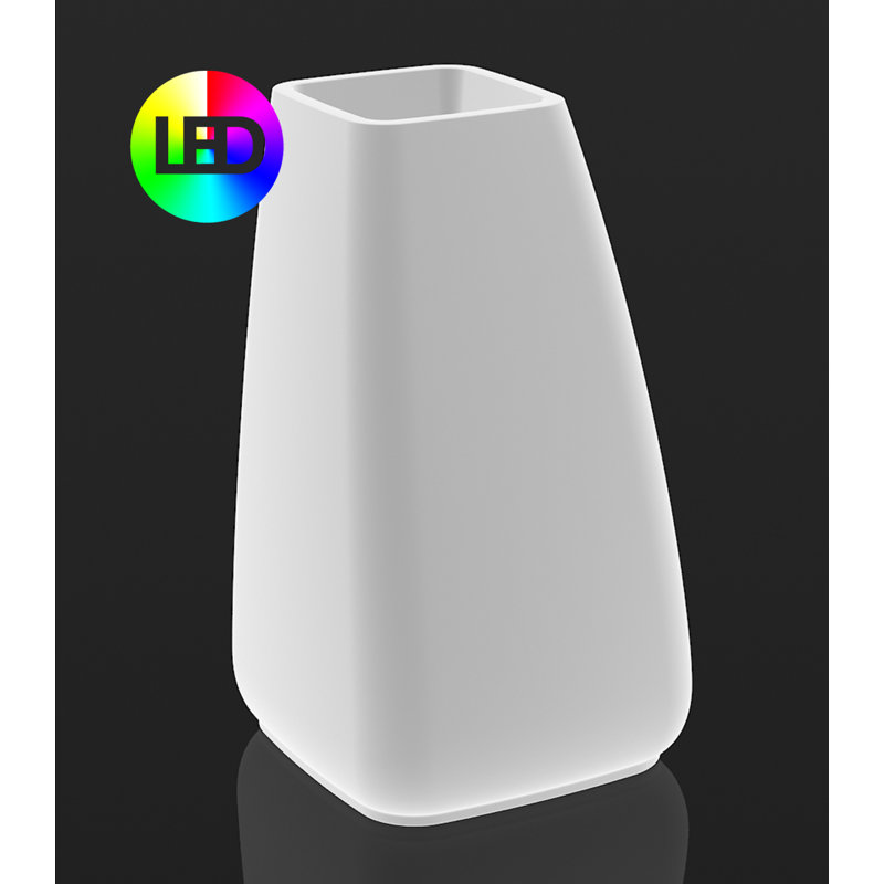 Noma Resin Pot Planter, 39.25" H x 23.5" W x 23.5" D