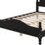 Base de lit plateforme en bois-503501792