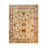 Refined Beige Hand Knotted Traditional All Over Handmade Mohair 9' x 12' Area Rug