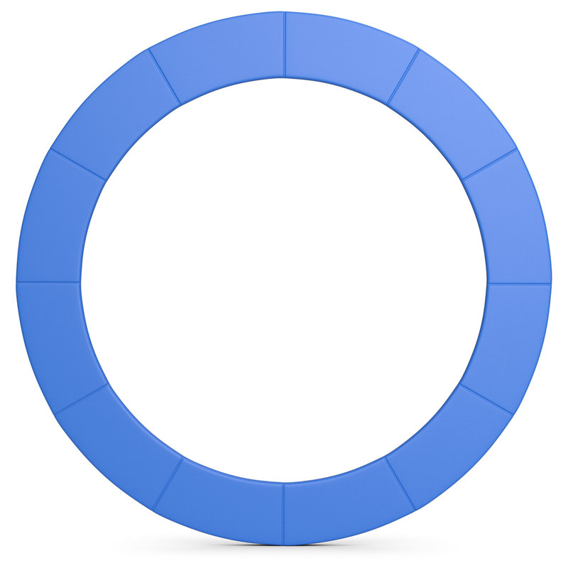 Gymax 4,6 po PVC, EPE, PE compatible avec le trampoline, 8'