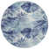 Machine Washable Indoor/Outdoor Xhevrie Blue Rug