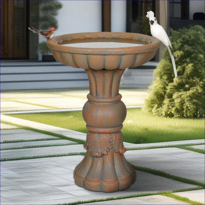 Baignoire à oiseaux de jardin 22 po