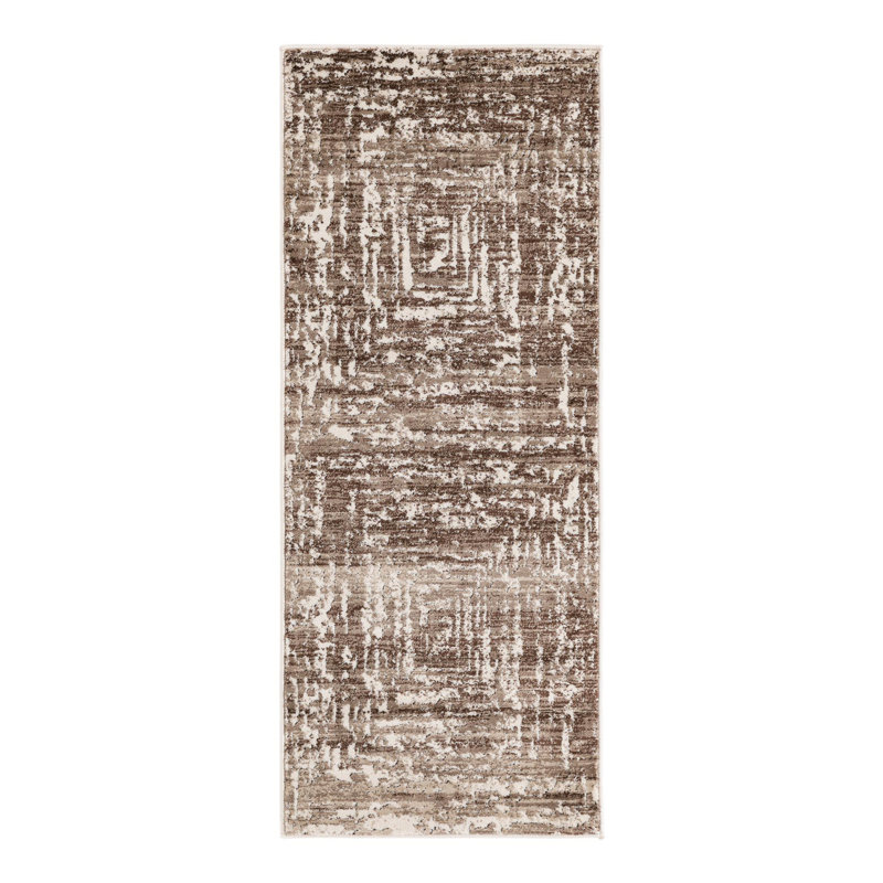 Geometric Indoor Rug, Runner 2' x 5'