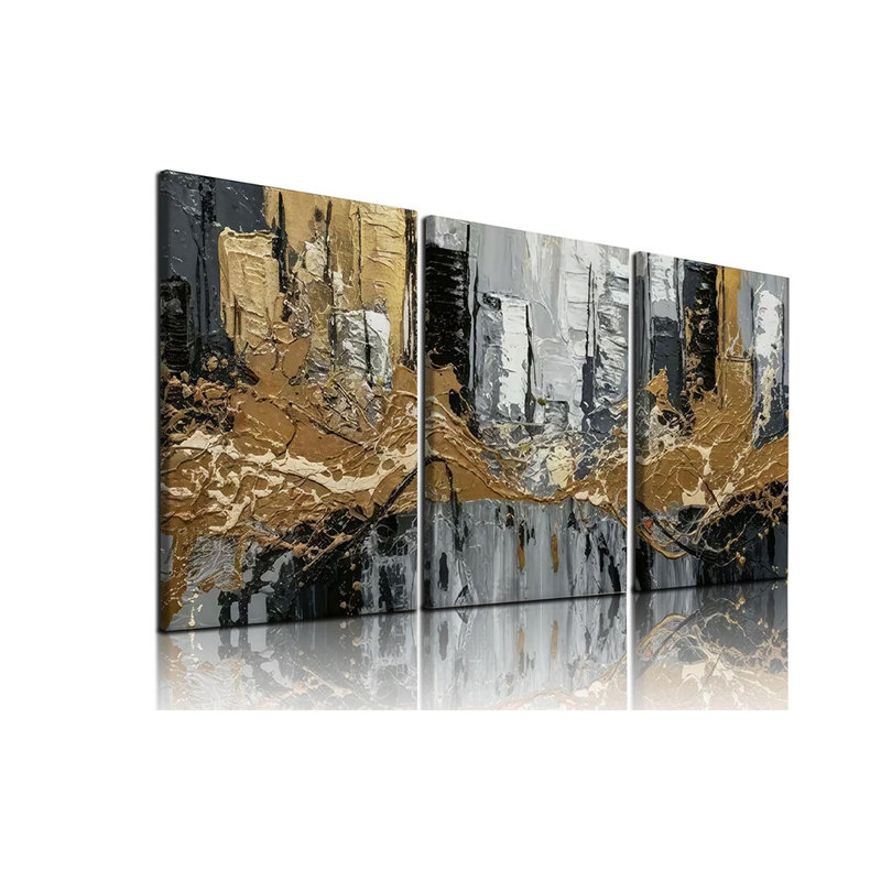 3 Piece Wrapped Canvas Set