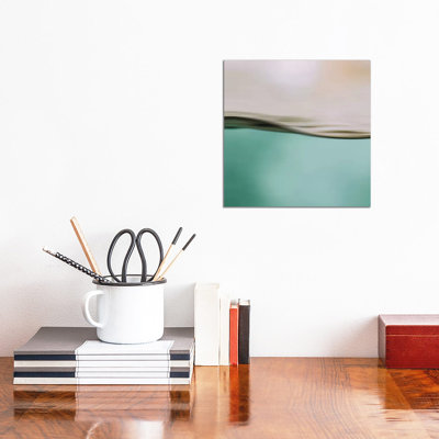 Water Motion I Square by Monika Strigel - Wrapped Canvas Painting