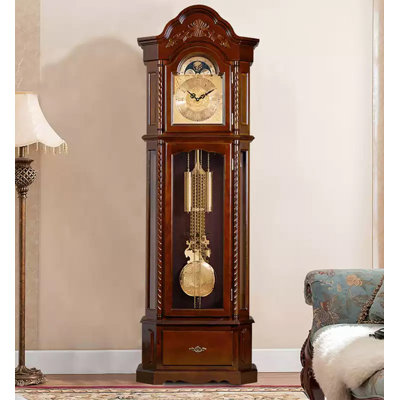 Horloge grand-père Rich Basswood