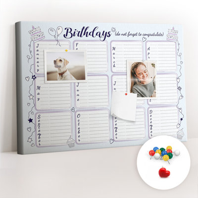 Aneekha Cork Corkboard / Bulletin Board