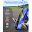 Kart électrique pour enfants 12v avec rotation à 360 °, siège réglable et musique Bluetooth, 6 à 12 ans, bleu-119087556